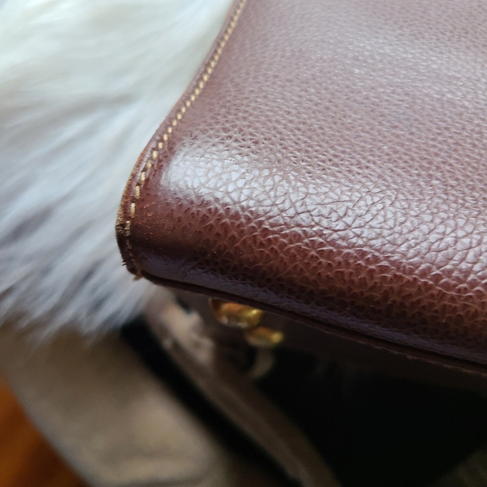 Vintage Coach Copley Bag in Color Brown - Picture 9 of 16